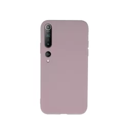 Telefontok Xiaomi Mi 10 5G / Mi 10 Pro 5G - púder pink szilikon tok-1