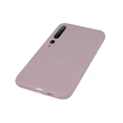Telefontok Xiaomi Mi 10 5G / Mi 10 Pro 5G - púder pink szilikon tok-2