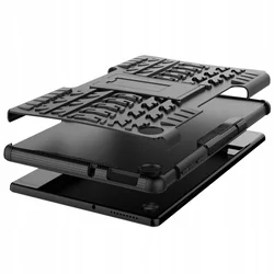 Tablettok Lenovo Tab M10 10,1 (2. generáció TB-X306) - Armorlok ütésálló, kitámasztható, fekete tablet tok-4