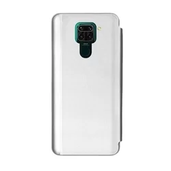 Telefontok Xiaomi Redmi Note 9 / Xiaomi Redmi 10X 4G - ezüst Clear View Tok-2
