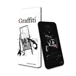 Telefontok Xiaomi Redmi Note 9 Pro - Graffiti No.184 mintás szilikon tok-4