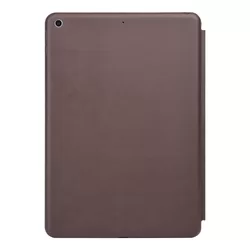 Tablettok iPad 2020 10.2 (iPad 8) - sötétbarna smart case-2