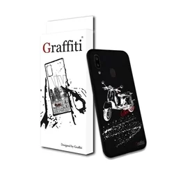 Telefontok Samsung Galaxy A40 - Graffiti No.184 mintás szilikon tok-1