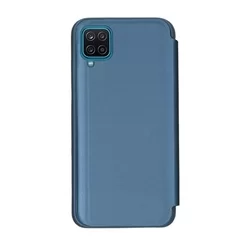 Telefontok Samsung Galaxy A12 - kék Clear View Tok-2