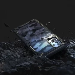 Telefontok Samsung Galaxy A32 5G - Ringke Fusion X Design terepmintás ütésálló tok-6