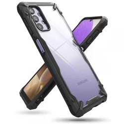 Telefontok Samsung Galaxy A32 5G - Ringke Fusion X Design fekete ütésálló tok-1