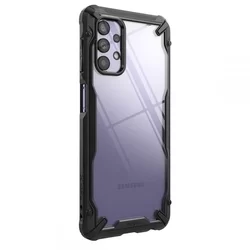 Telefontok Samsung Galaxy A32 5G - Ringke Fusion X Design fekete ütésálló tok-2