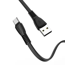 Kábel: HOCO X40 - Fekete USB / TYPE-C (USB-C) kábel (gyors, 2,4A)-1