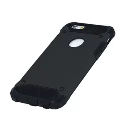 Telefontok iPhone 6 / 6S - Defender II fekete ütésálló hátlap tok-2