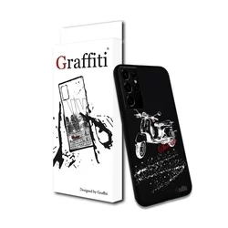 Telefontok Samsung Galaxy S21 Ultra - Graffiti No.184 mintás szilikon tok-2