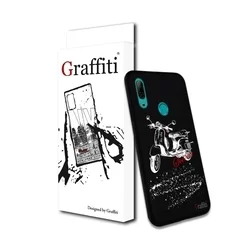 Telefontok Huawei P Smart 2019 - Graffiti No.184 mintás szilikon tok-2