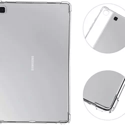 Tablettok Samsung Galaxy Tab A7 10,4 (2020 / 2022) - átlátszó ütésálló szilikon tablet tok-1
