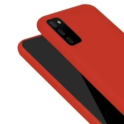 Telefontok Samsung Galaxy A02s - piros szilikon tok-2