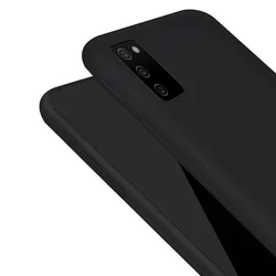 Telefontok Samsung Galaxy A02s - fekete szilikon tok-3