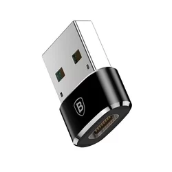 Adapter: BASEUS CAAOTG-01 - TYPE-C (USB-C) bemenet USB kimenet, fekete adapter-4