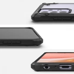 Telefontok Samsung Galaxy A72 / A72 5G - Ringke Fusion X Design fekete ütésálló tok-5