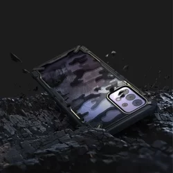 Telefontok Samsung Galaxy A72 / A72 5G - Ringke Fusion X Design terepmintás ütésálló tok-7