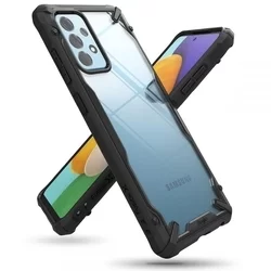 Telefontok Samsung Galaxy A52 / A52 5G / A52s 5G - Ringke Fusion X Design fekete ütésálló tok-3