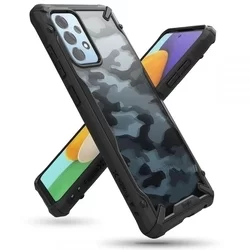 Telefontok Samsung Galaxy A52 / A52 5G / A52s 5G - Ringke Fusion X Design terepmintás ütésálló tok-3