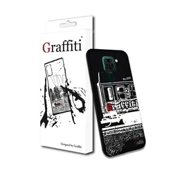 Telefontok Xiaomi Redmi Note 9 - Graffiti No.222 mintás szilikon tok-2