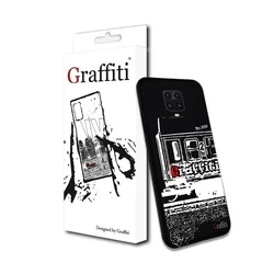 Telefontok Xiaomi Redmi Note 9 Pro - Graffiti No.222 mintás szilikon tok-2