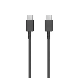 Kábel: Samsung EP-DA705BBE Type-C (USB-C) / Type-C (USB-C) gyári fekete adatkábel 1m-1