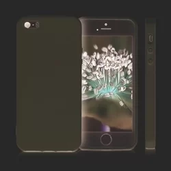 Telefontok iPhone 5/5S/SE - levendula Pastel szilikon tok-1