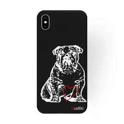 iPhone Xs Telefontok - Graffiti No.225 mintás szilikon tok-1