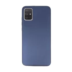 Telefontok Samsung Galaxy A51 - Defender Smooth ütésálló kék tok-1