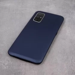 Telefontok Samsung Galaxy A51 - Defender Smooth ütésálló kék tok-3