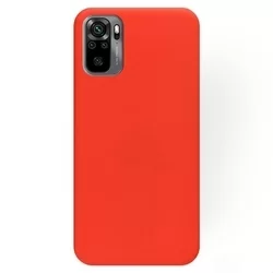 Telefontok Xiaomi Redmi Note 10 - piros szilikon tok-3