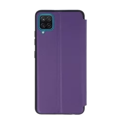 Telefontok Samsung Galaxy A12 - Smart View lila könyvtok-2