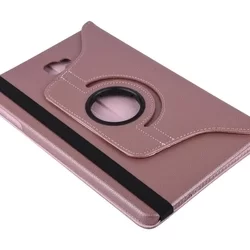Tablettok Samsung Galaxy Tab A 10.1 col - 2016 (T580, T585)- rose gold fordítható műbőr tablet tok-3
