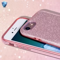 Telefontok iPhone SE 2020 - pink Shiny tok-2