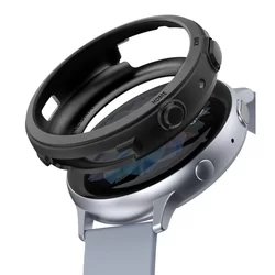 Ringke Air Sports fekete szilikon védő tok - Samsung Galaxy Watch Active 2 (44mm) okosórához-4