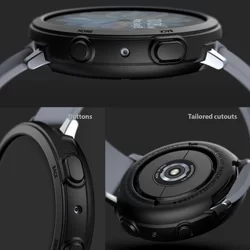 Ringke Air Sports fekete szilikon védő tok - Samsung Galaxy Watch Active 2 (44mm) okosórához-5