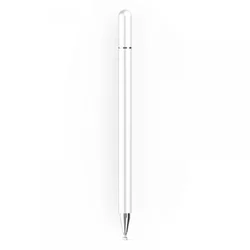 TECH-PROTECT CHARM STYLUS - Tablet ceruza fehér/ezüst-1