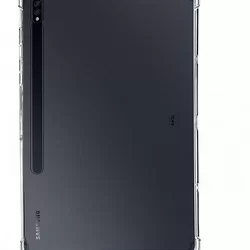 Tablettok Samsung Galaxy Tab S7+ PLUS 12.4 coll (SM-T970, SM-T976) - átlátszó, sarokerősített szilikon tablet tok-2