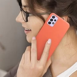 Telefontok Samsung Galaxy A52 / A52 5G / A52s 5G - piros szilikon tok-4
