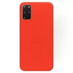 Telefontok Samsung Galaxy S20+ (S20 Plus) - Piros szilikon tok-1