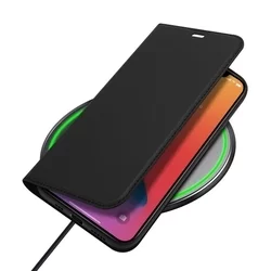 Xiaomi 11 Lite 5G NE / Mi 11 Lite Telefontok - Dux Ducis fekete könyvtok-1