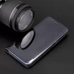 Telefontok Samsung Galaxy A52 / A52 5G / A52s 5G - Fekete Clear View Tok-3