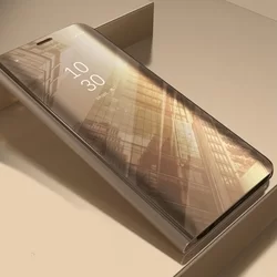 Telefontok Samsung Galaxy S20 Ultra - Arany Clear View Tok-3