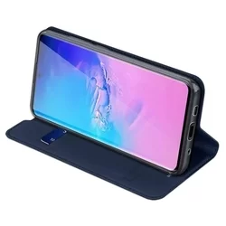 Telefontok Samsung Galaxy S20 Ultra - Dux Ducis kék flipcover tok-3