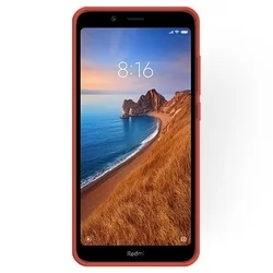 Telefontok Xiaomi Redmi 7A - piros szilikon tok-1
