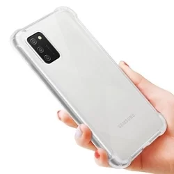 Telefontok Samsung Galaxy A02s - Ütésálló átlátszó tok-1