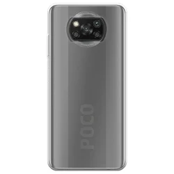 Telefontok Xiaomi Poco X3 NFC / Poco X3 Pro - átlátszó szilikon tok-1