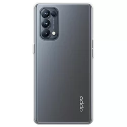 Oppo Reno5 5G Telefontok - átlátszó szilikon tok-1
