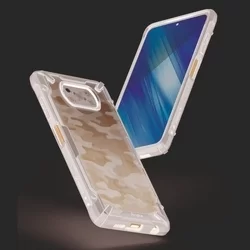 Telefontok Xiaomi Poco X3 NFC / Poco X3 Pro - Ringke Fusion X Design terepmintás ütésálló tok-2