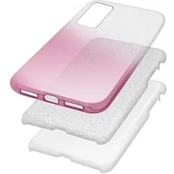 Telefontok Xiaomi Redmi Note 10 Pro / Note 10 Pro Max - ezüst / pink Shiny tok-4
